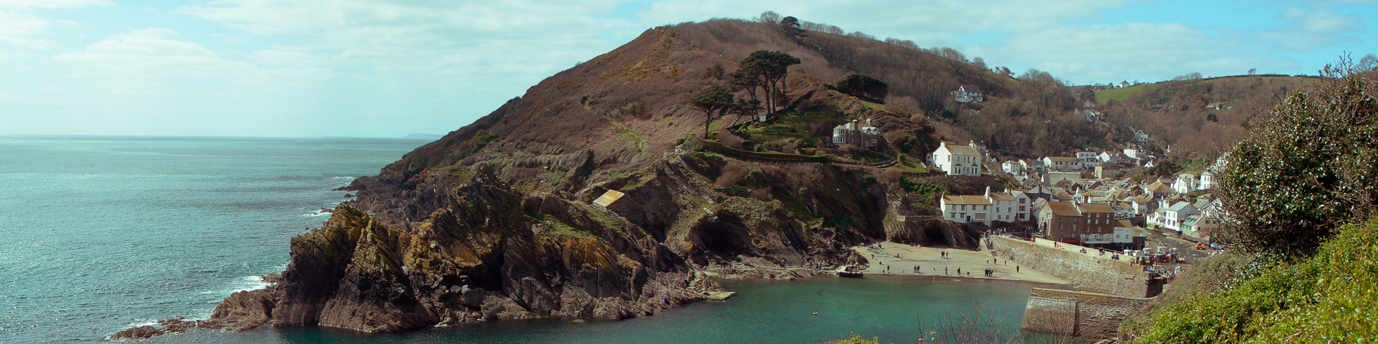Talland House and Laity, Polperro, Cornwall