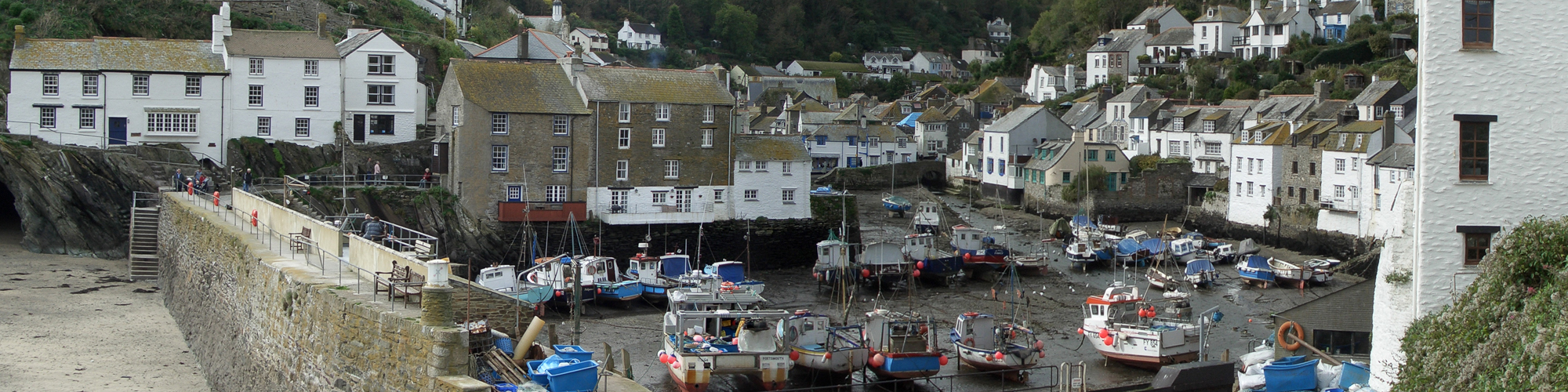 Talland House and Laity, Polperro, Cornwall